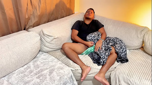 Mommy & Step-Son Share a Couch